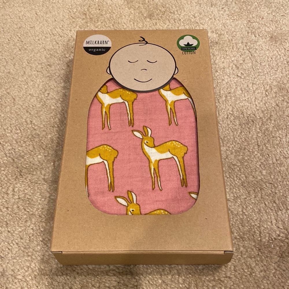 Milkbarn Muslin Swaddle Blanket